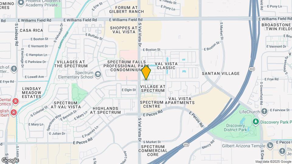 1650 E Joseph Way Map and Location Details