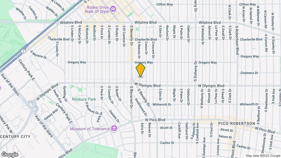 354 S Reeves Dr Map and Location Details