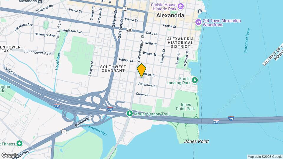 719 S St Asaph St-Unit -303 Map and Location Details