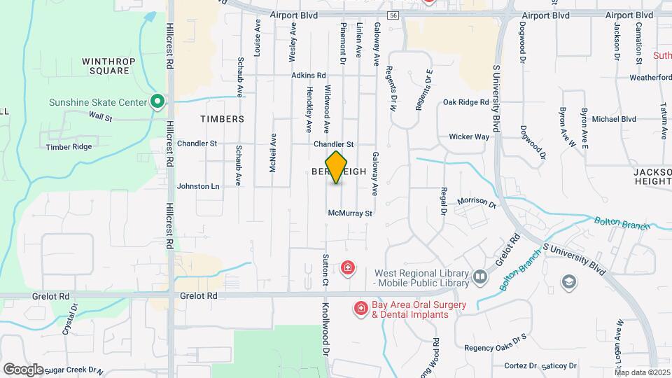 1100 Pinemont Dr Map and Location Details