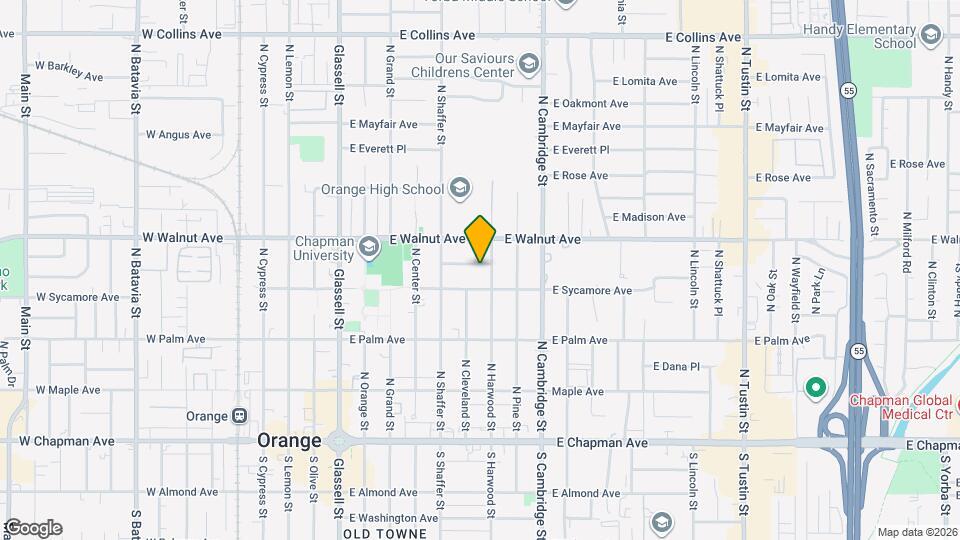 624 E Jefferson Ave Map and Location Details