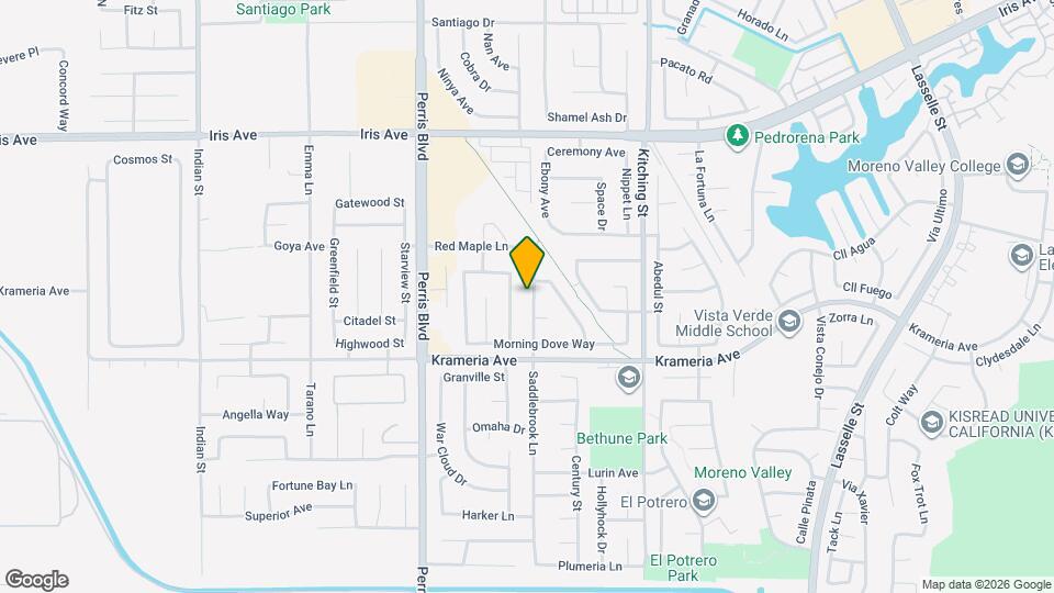 16379 Saddlebrook Ln Mapa y Detalles de la Ubicación