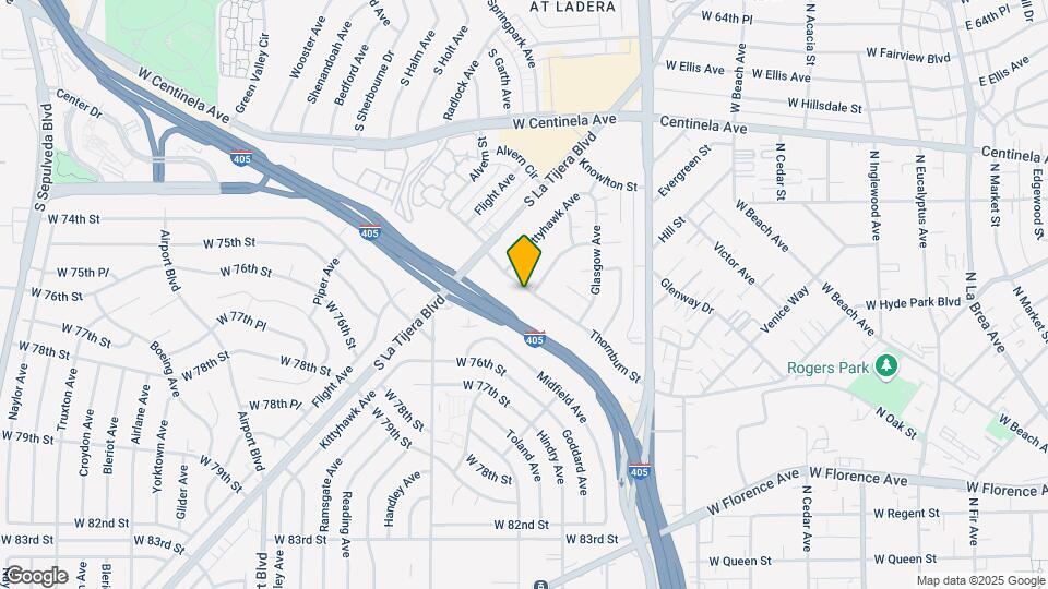 5400 Thornburn St Map and Location Details