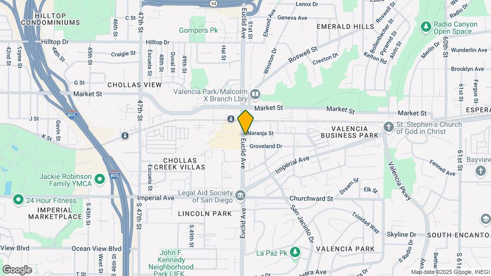 5115-5117 Naranja St Map and Location Details