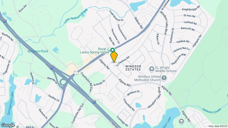 9421 S Chelsea Rd Map and Location Details