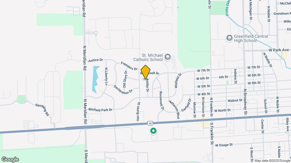 450 Ashby Dr Map and Location Details
