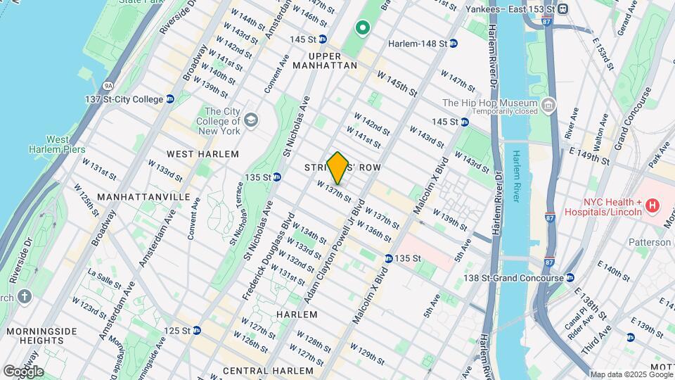 229 W 137th St Map and Location Details