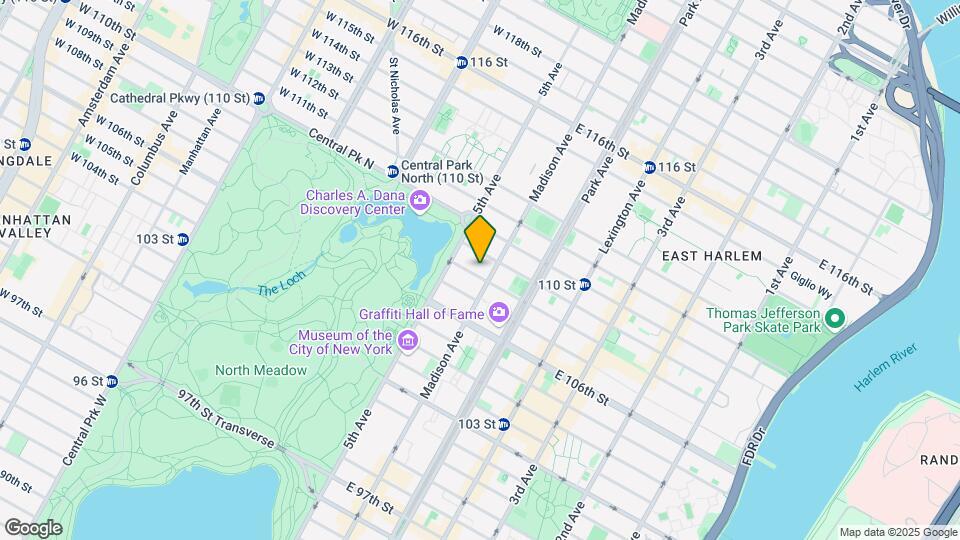 21 E 108th St Map and Location Details