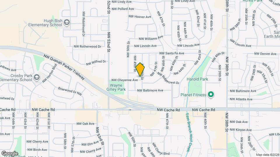 1602 NW 48th St Map and Location Details