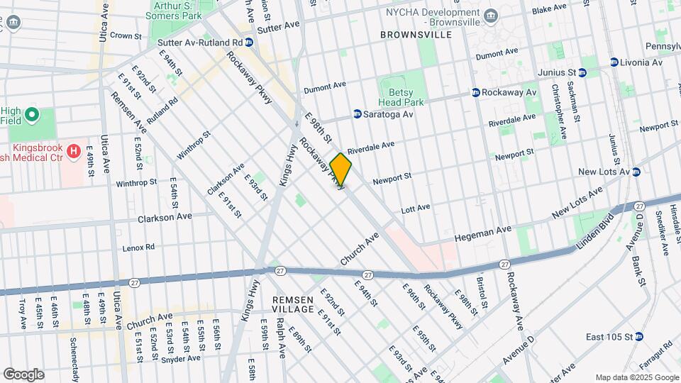 406 Rockaway Pky Mapa y Detalles de la Ubicación