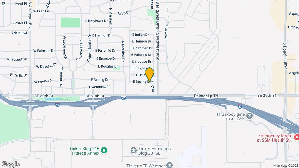 532 E Boeing Dr Map and Location Details