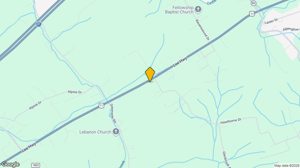 28266 Lee Hwy Map and Location Details