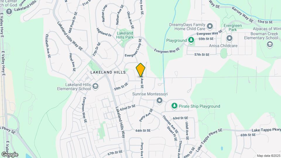 5833 Olive Ave SE Map and Location Details