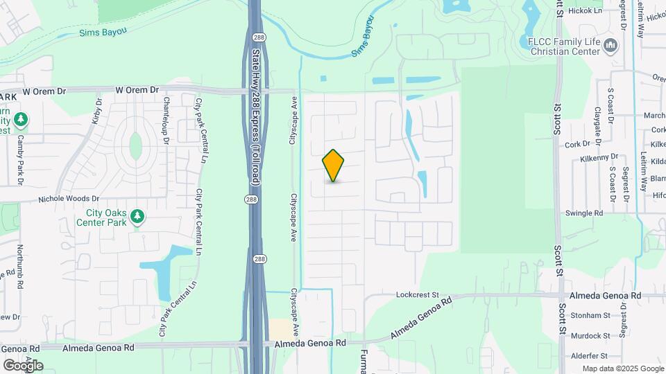 2614 Skyview Crest Ct Map and Location Details