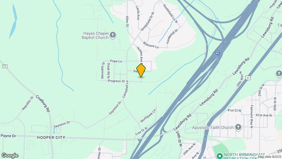 2028 Progress St Map and Location Details