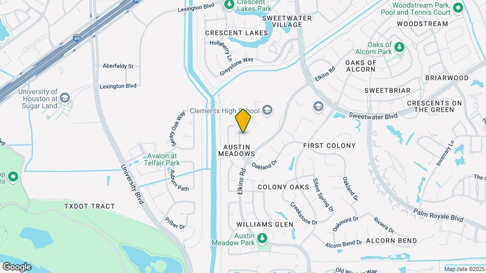 2735 Oakland Dr Map and Location Details