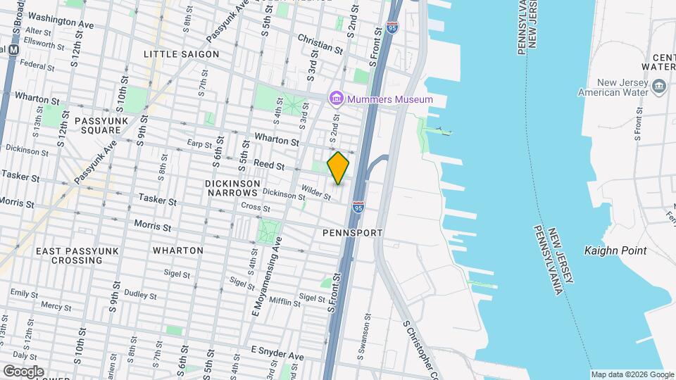 1420 S Howard St Map and Location Details