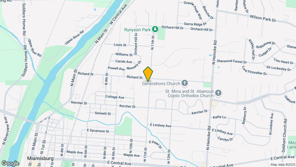 943-947 N 11th St Mapa y Detalles de la Ubicación