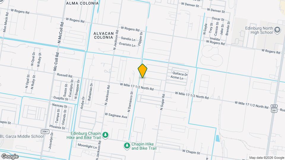 2213 N. Fulton-3, Unit 3 Mapa y Detalles de la Ubicación