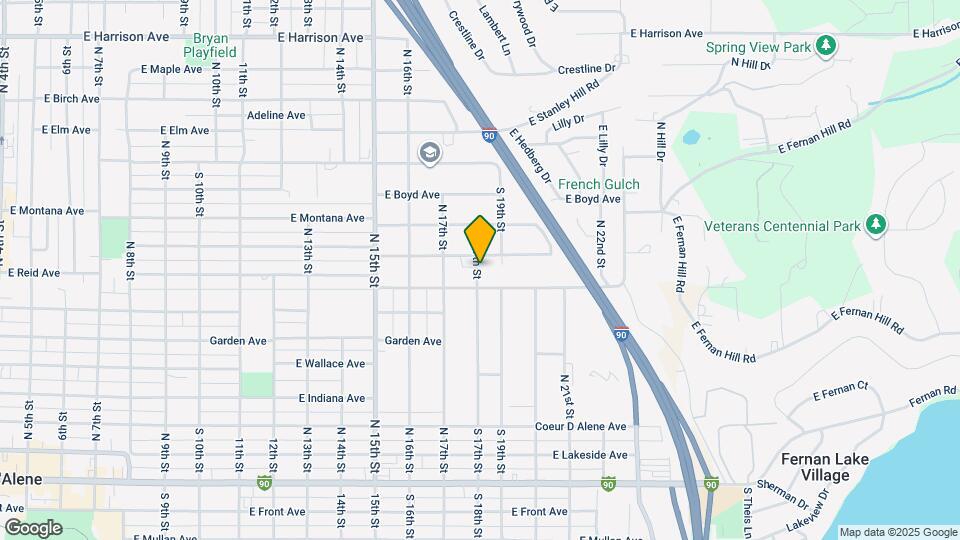 816 N 18th St Mapa y Detalles de la Ubicación