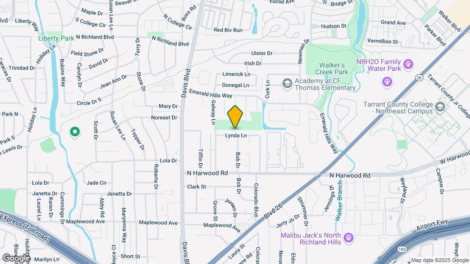 7925 Lynda Ln Map and Location Details