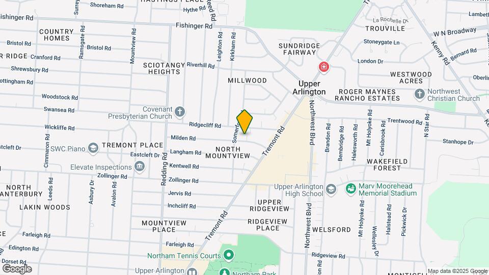 1860-1866 Milden Rd Mapa y Detalles de la Ubicación