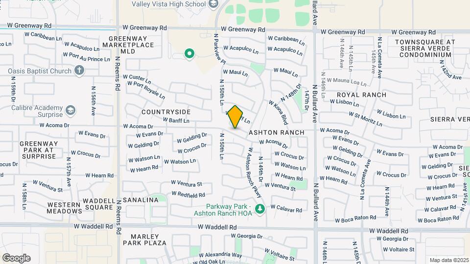 14921 W Lisbon Ln Map and Location Details