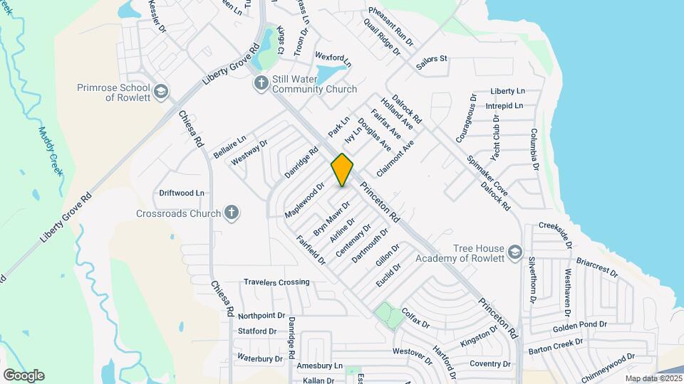 7510 Estates Way Map and Location Details