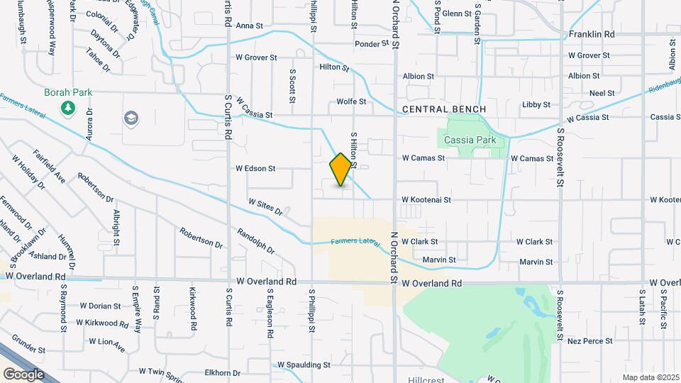 5238 W Kootenai St Map and Location Details