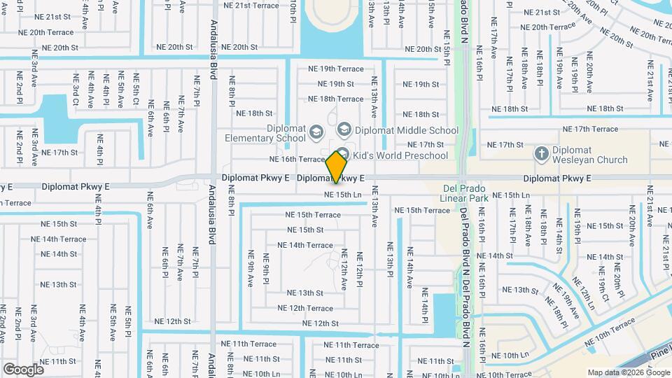 1123 NE 15th Ln Map and Location Details