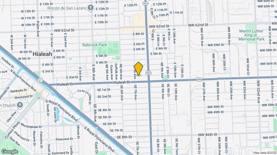 720 NE 1st Pl Mapa y Detalles de la Ubicación