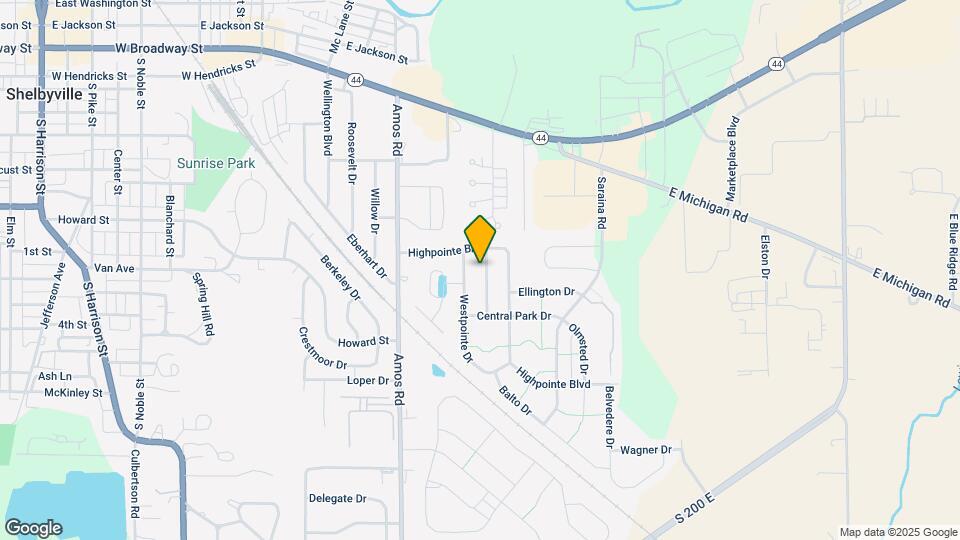 625 Eastpointe Dr Map and Location Details