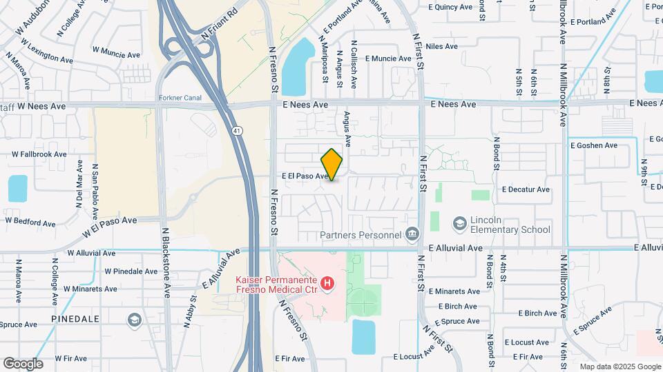 7579 N Angus St-Unit -101 Map and Location Details
