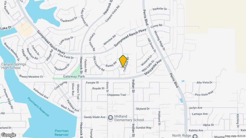 10919 Tea Bark Rd Map and Location Details