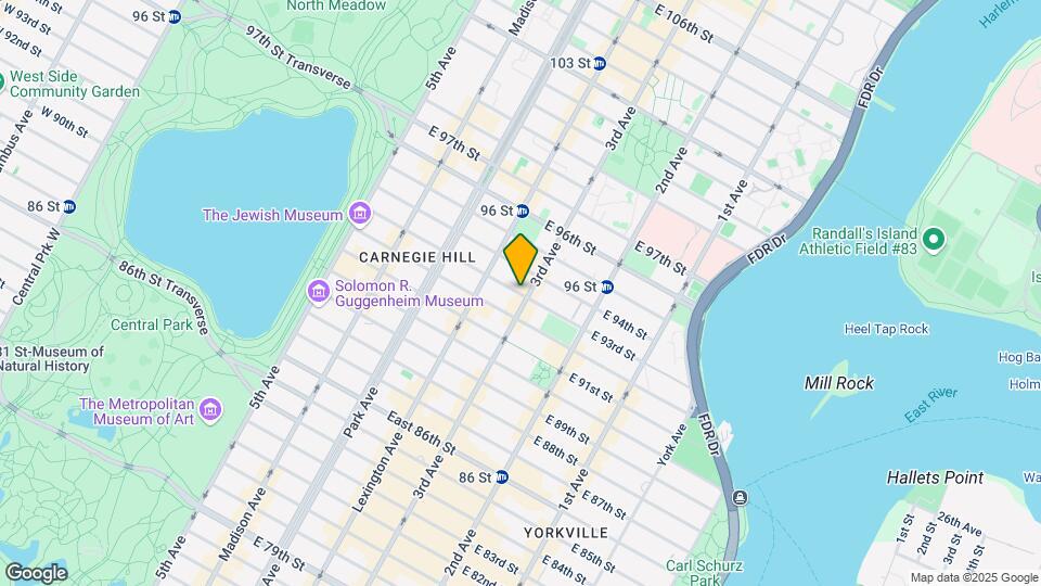 189 E 93rd St Map and Location Details