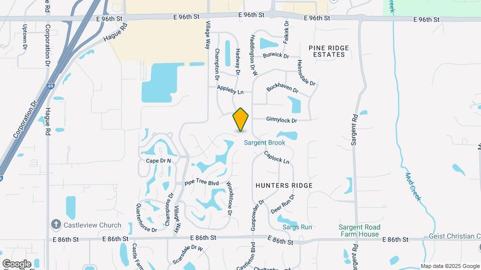 8622 Cedar Key Dr Map and Location Details