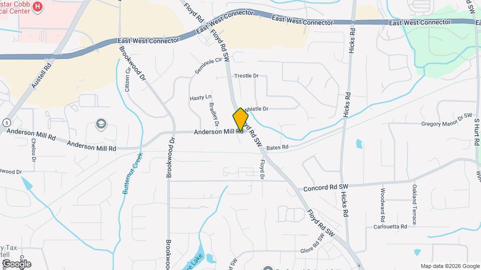 1159 Anderson Mill Rd Mapa y Detalles de la Ubicación