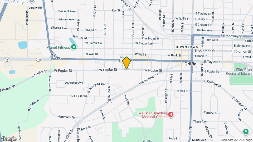 720 W Poplar St Mapa y Detalles de la Ubicación