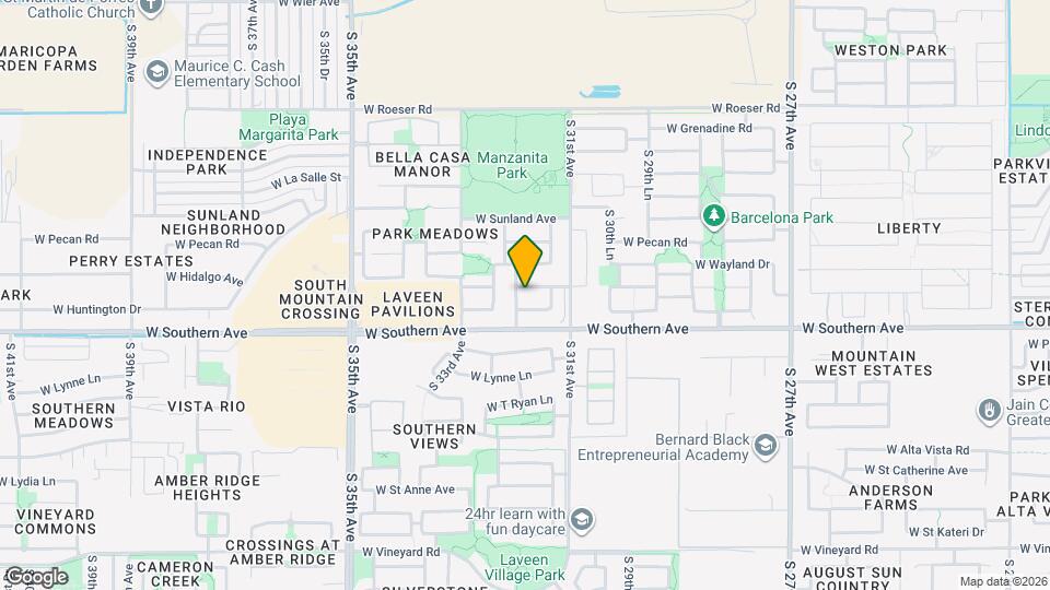 3143 W Jessica Ln Map and Location Details