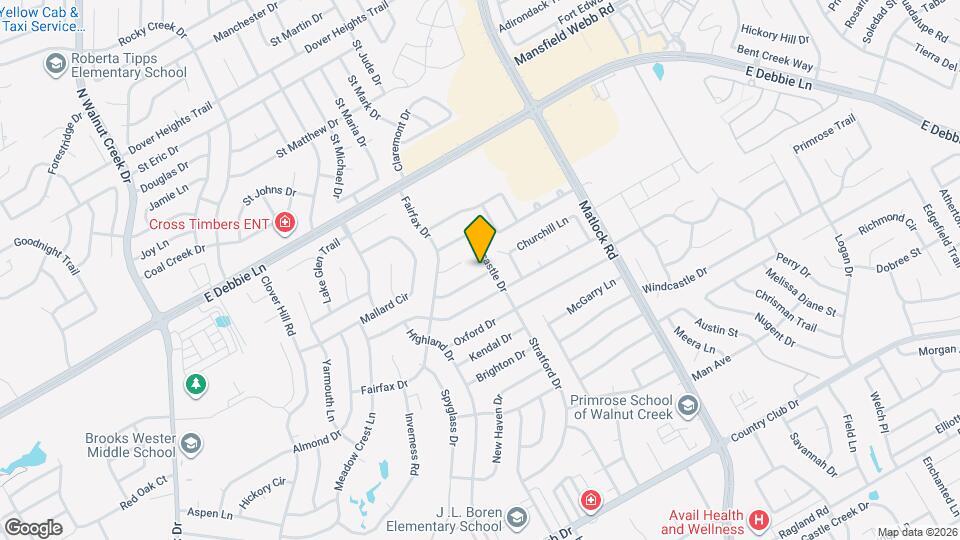 1519 Hampton Dr Map and Location Details