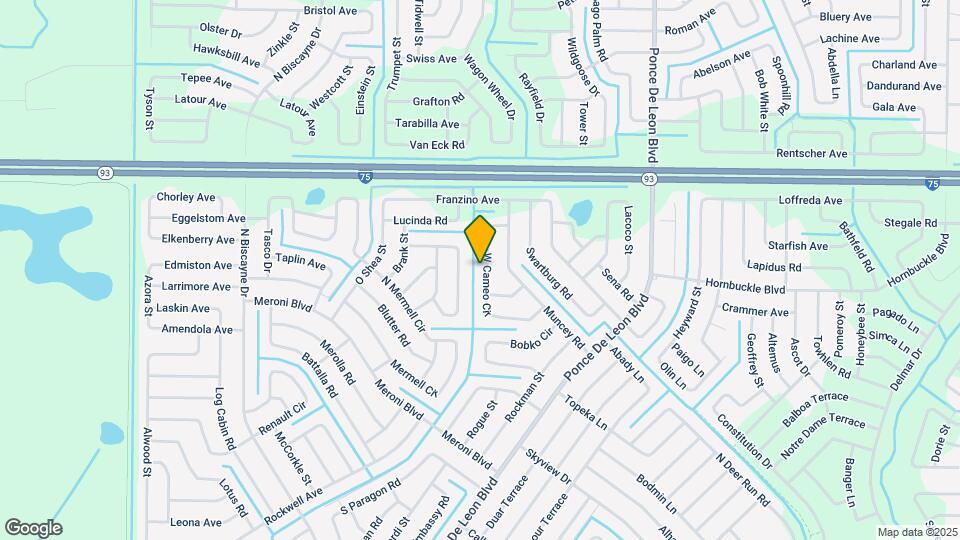 7429 W Cameo Cir Map and Location Details