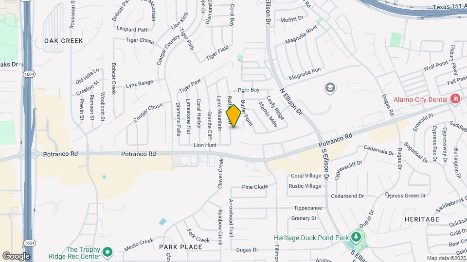 538 Rattler Bluff Map and Location Details