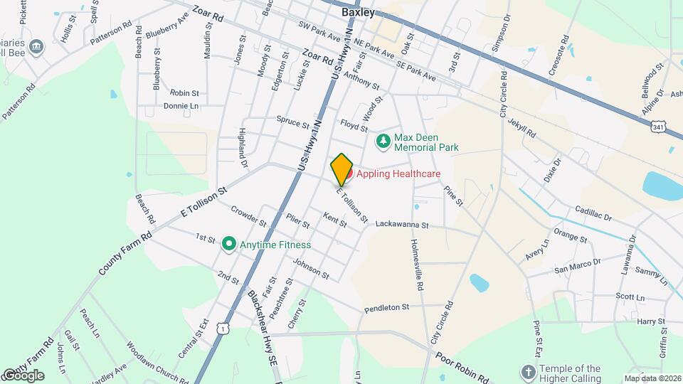 269 E Tollison St Map and Location Details