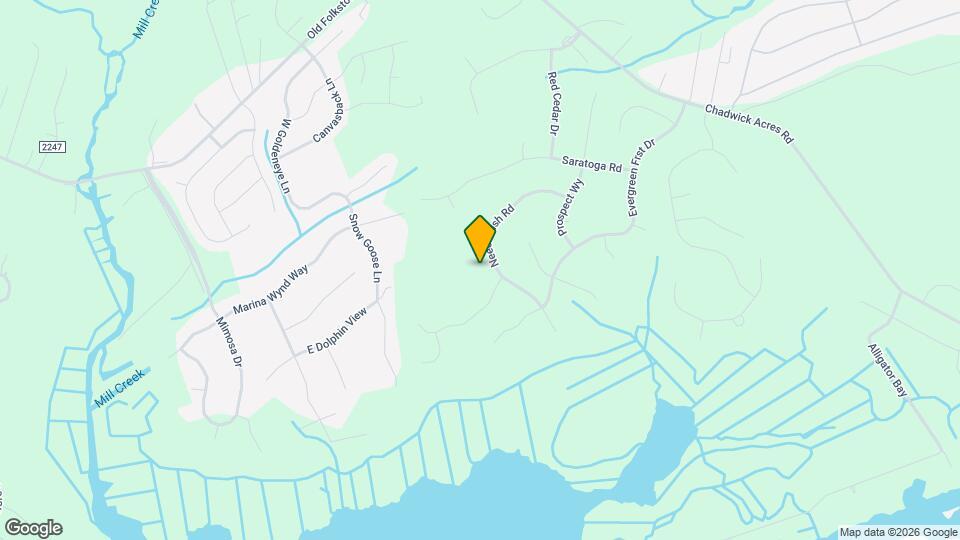 909 Needlerush Rd Map and Location Details