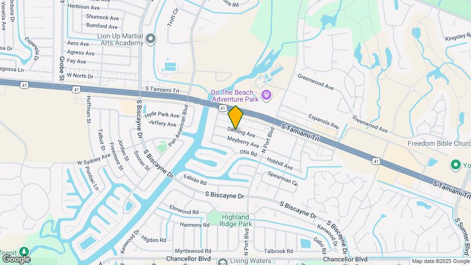 6185 Deming Ave Map and Location Details