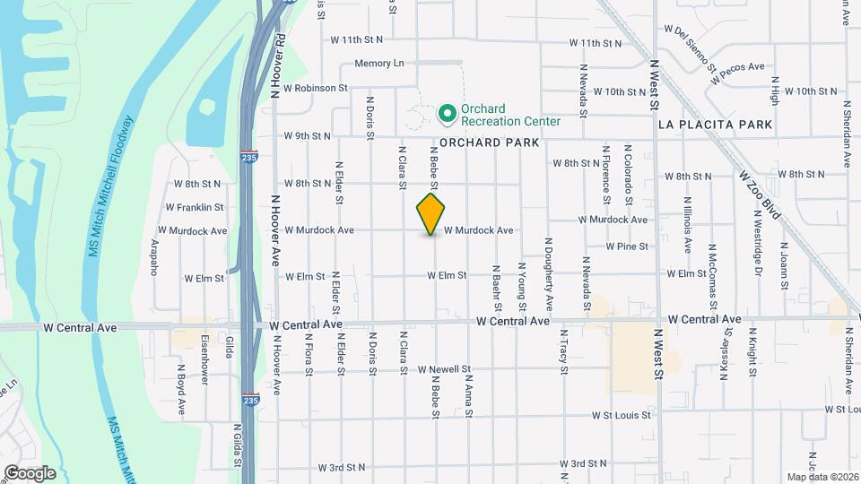 753 N Gilda St Map and Location Details