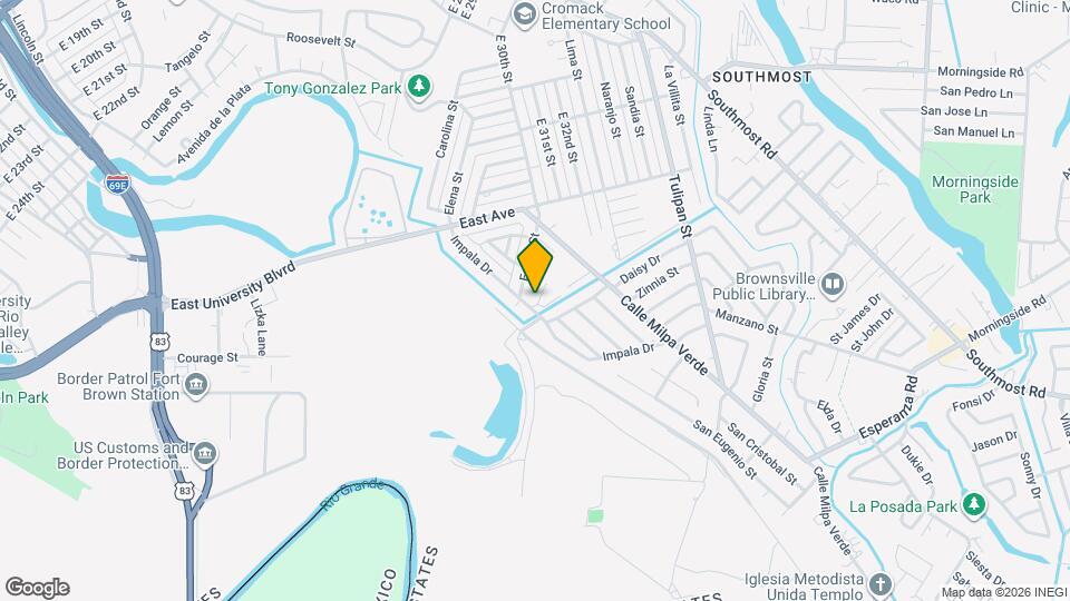 3015 Impala Dr Map and Location Details