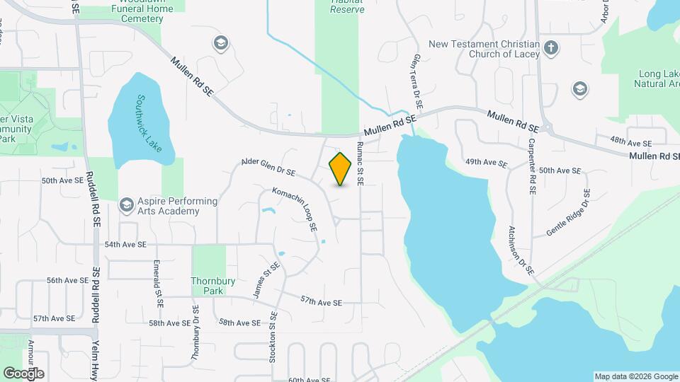 6720 Alder Glen Dr SE Mapa y Detalles de la Ubicación