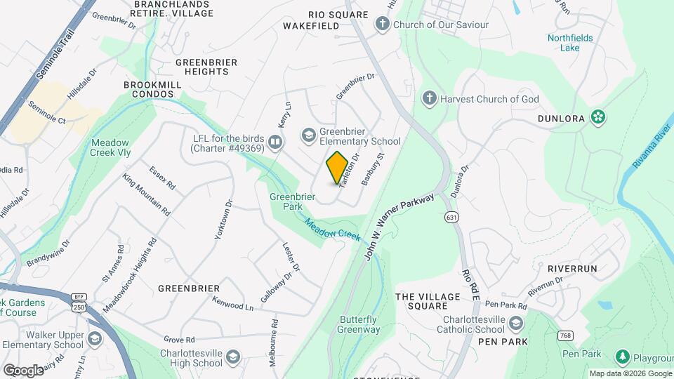 2115 Tarleton Dr Map and Location Details