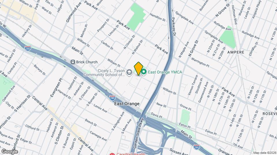 81 N Arlington Ave, Unit 3B Mapa y Detalles de la Ubicación